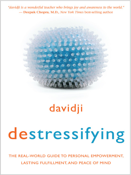 Title details for destressifying by Davidji - Wait list